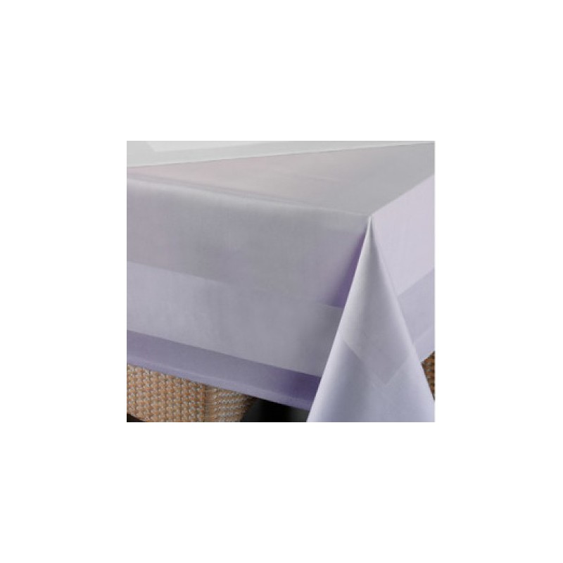 Nappe Satin 100% coton blanc 215 g 160x165 cm (le lot de 5)