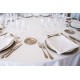 Malta - Nappe blanche pour habillage de table et buffet