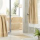 Tapis de bain beige Supreme