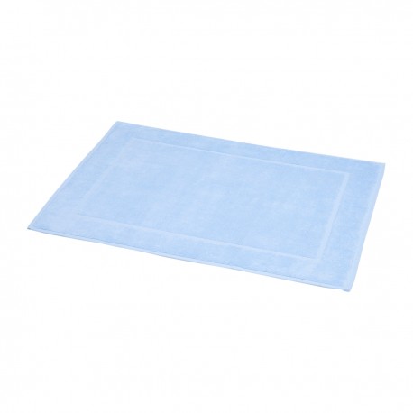 Tapis de bain bleu Manhattan