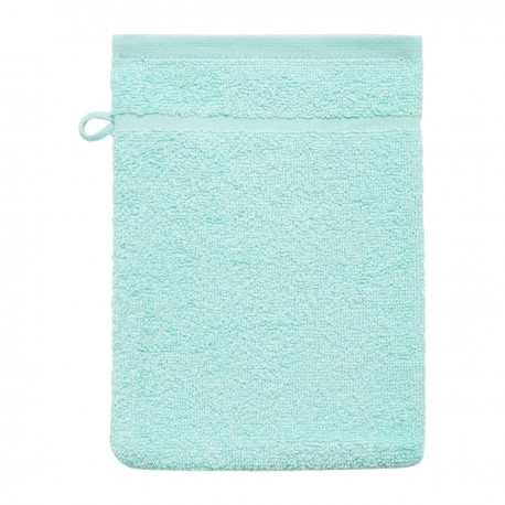 Gant de toilette vert Manhattan